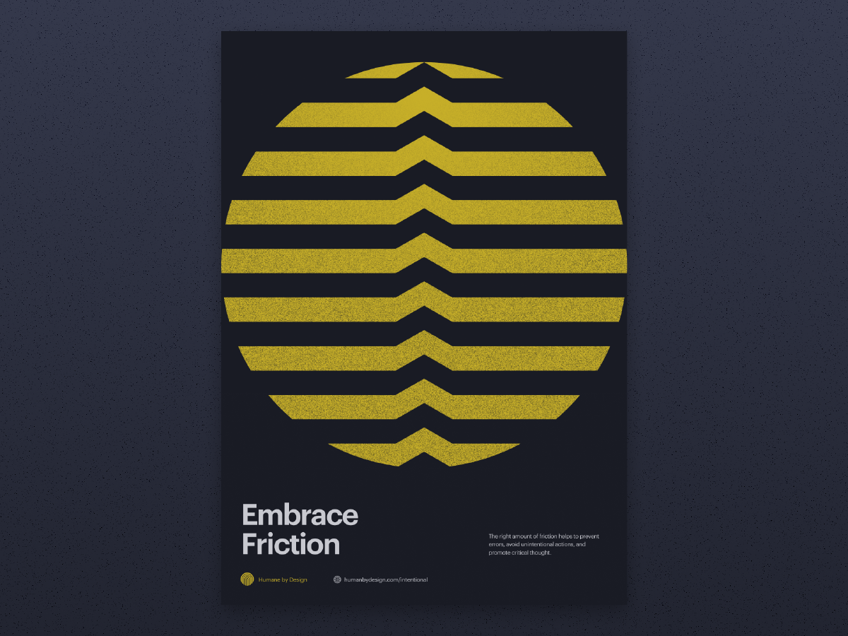 Embrace Friction